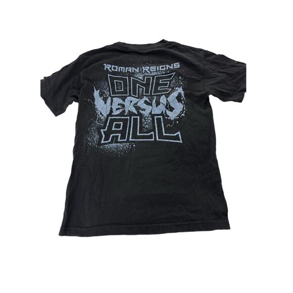 Y2k black and grey WWE Roman Reigns tee - Picture 3 of 7